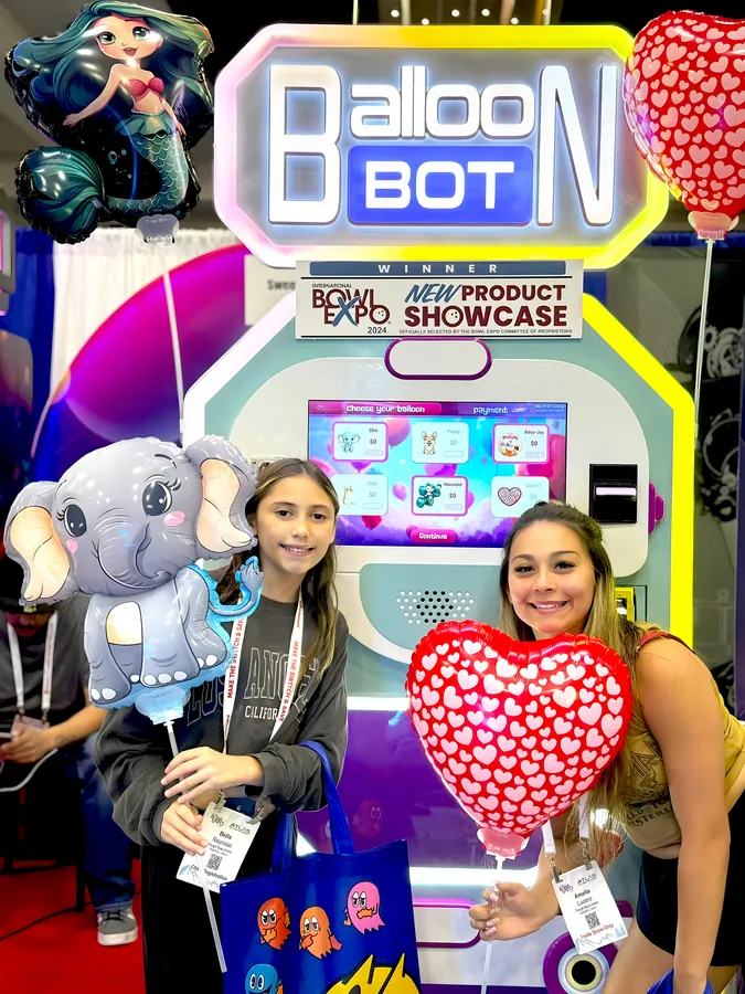 Sweet Robo machine at a family entertainment centers venue