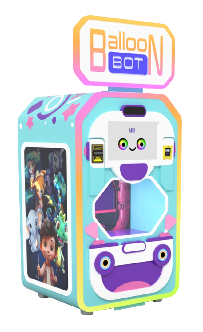 Sweet Robo Balloon Bot vending machine