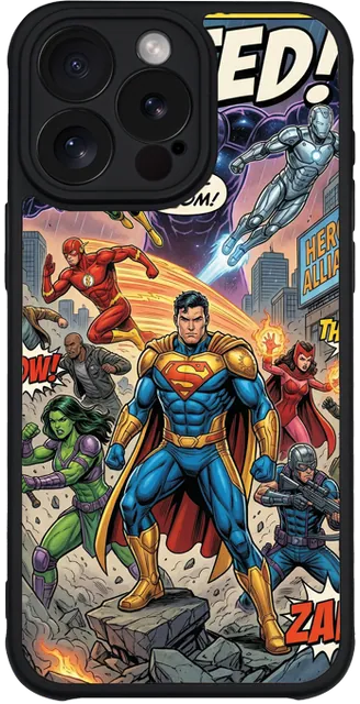Custom printed phone case design example