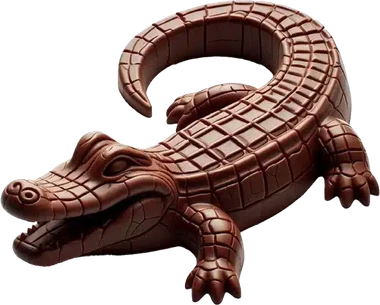 3D-printed chocolate design from the Sweet Robo ChocoPrint