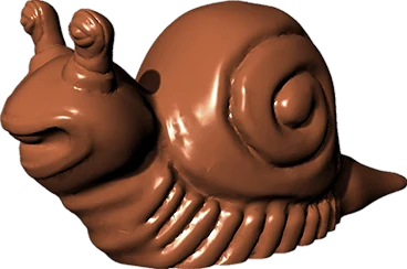 3D-printed chocolate design from the Sweet Robo ChocoPrint