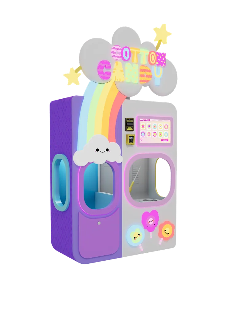 Sweet Robo Cotton Candy Robot vending machine