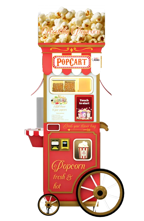 Sweet Robo PopCart vending machine