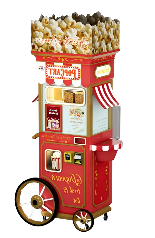 Sweet Robo PopCart vending machine